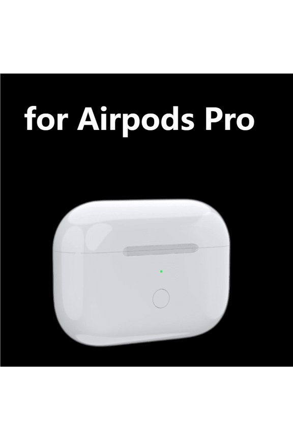 AirPods Pro Wireless Charging Case Replacement,Built-in 660 mAh Battery,Sync Pairing Button for Portable Protective Charger Battery Case, No Earbuds