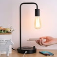 thumbnail image 1 of Wireless Charging Desk Lamp – Table Lamp with USB Port and Wireless Charging Pad, Bedside Lamp for Office Bedroom Living Room College Dorm, 1 of 7