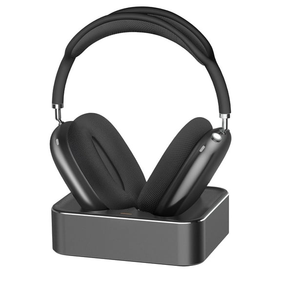 Ultra Supply Co - Wireless Charging Dock for AirPods Max – Compatible with Lightning & USB-C