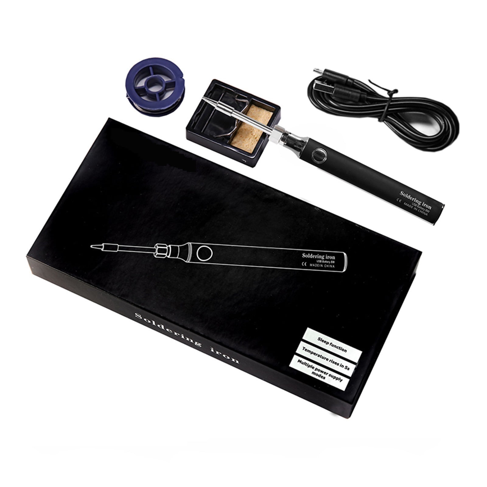 Wireless Charging Electric Soldering Iron Solder Iron,USB Fast Charging Lithium Battery,Portable Repair Welding Tools ,Accurate Temperature Control
