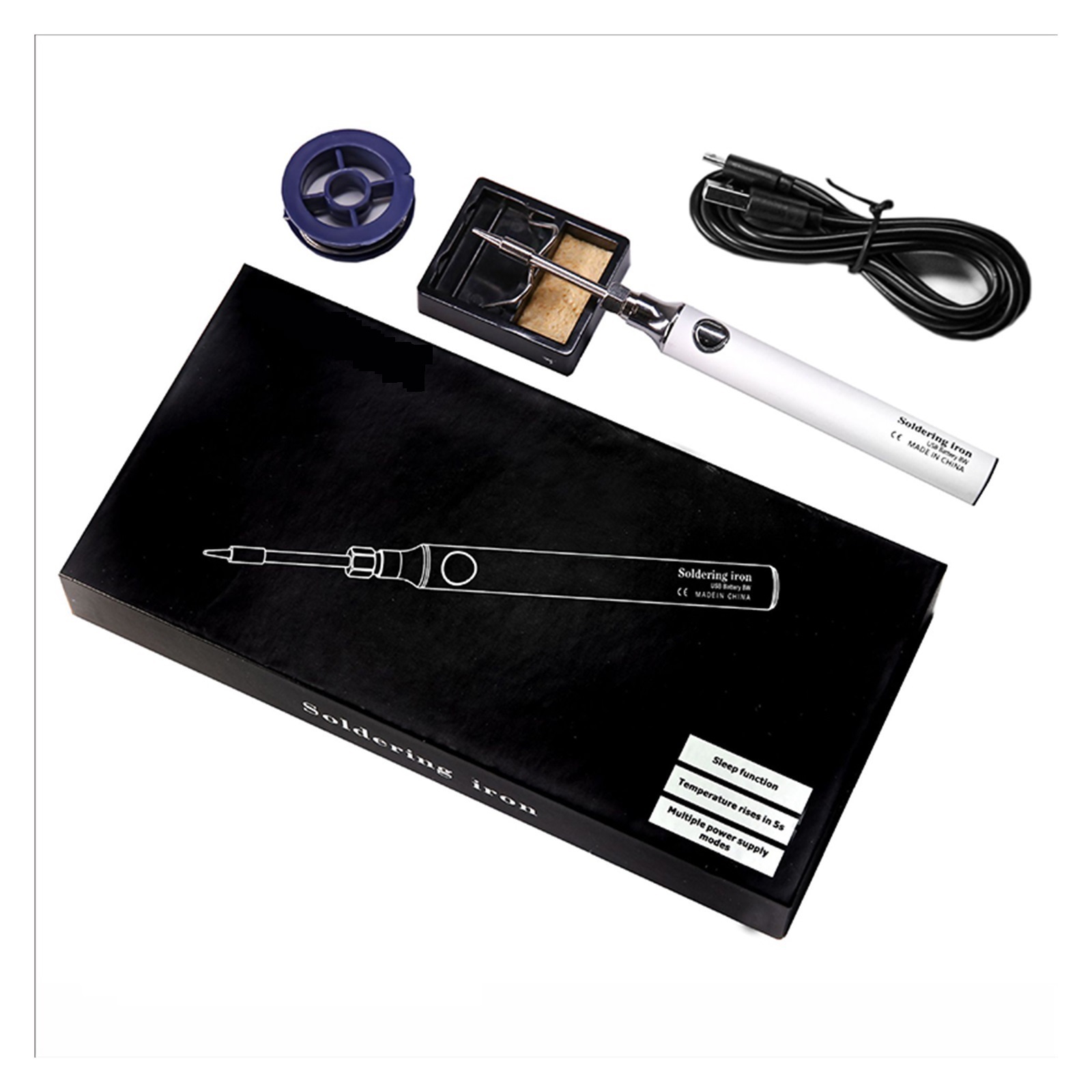 Wireless Charging Electric Soldering Iron Solder Iron,USB Fast Charging Lithium Battery,Portable Repair Welding Tools ,Accurate Temperature Control