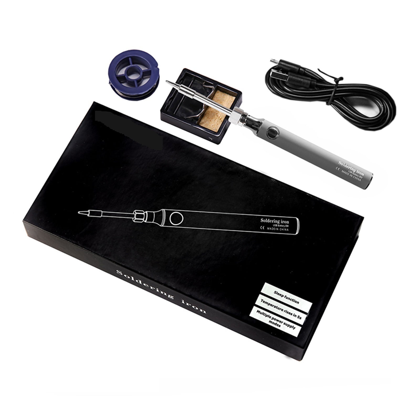 Wireless Charging Electric Soldering Iron Solder Iron,USB Fast Charging Lithium Battery,Portable Repair Welding Tools ,Portable