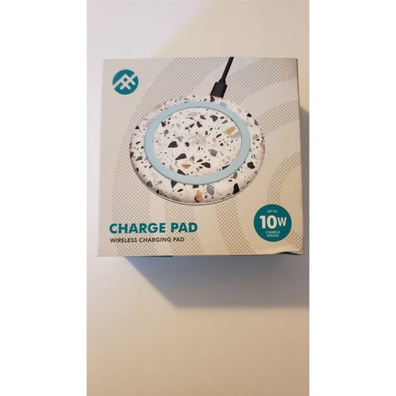 Wireless Charging Pad up to 10w Charge Speed Marble Print
