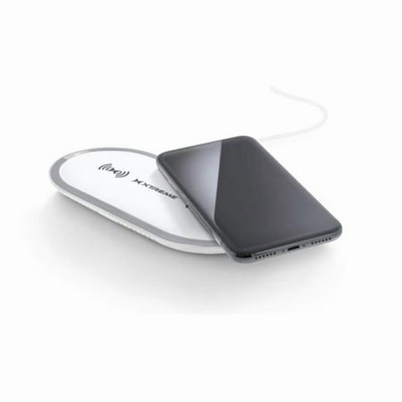 Wireless Charging Pad with iOS & Android, White