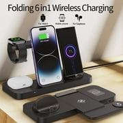Wireless Charging,Stand with Cable and Charger Magnetic,wireless fast charging base, multifunctional interface charger