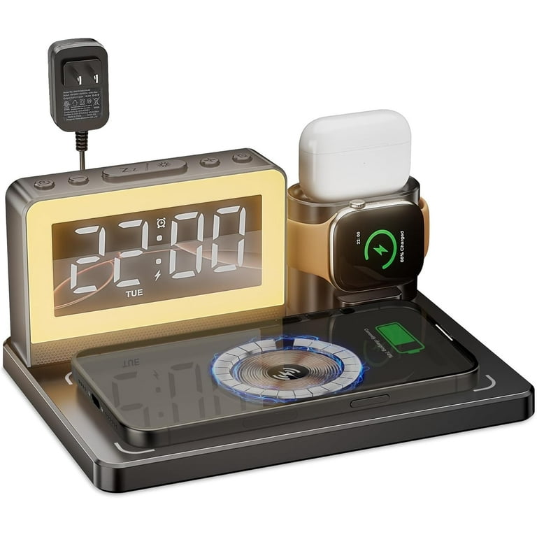 night stand apple watch as bedside clock