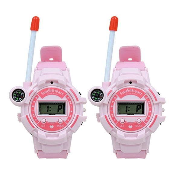 Wireless Charging Watch Talkie for Kids USB Rechargeable Multifunction -Talkie Pair with Clear Sound and Long Range