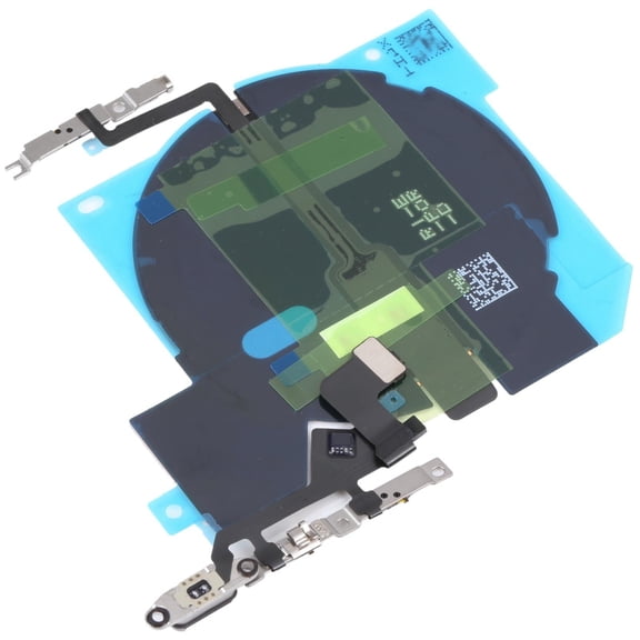 Wireless Charging for iPhone 14 Pro Power On/Off Volume Button | Power On/Off Volume Button NFC Chip Wireless Charger Power Volume Button Flex Cable Replacement A2650 A2889 A2890 A2891 A2892