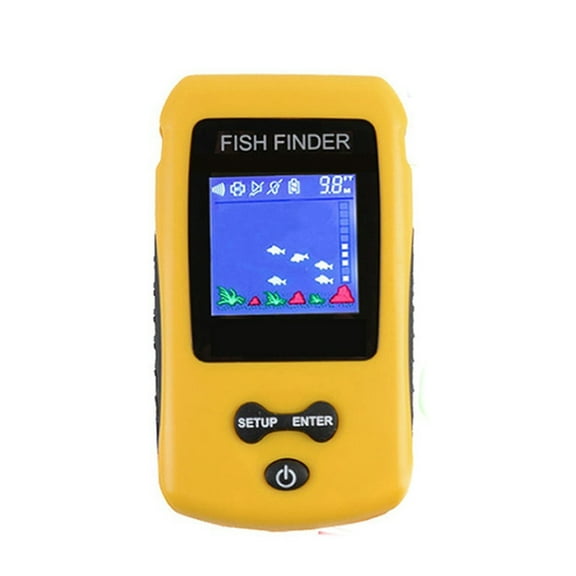 Wireless Color Screen Fish Finder Displays Large, Medium And Small Fish For Long-distance Reception ,Easy to Operate
