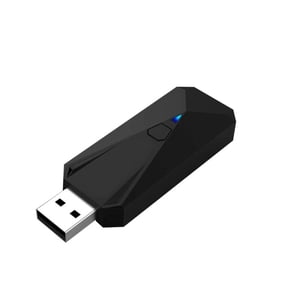 Wireless Controller Adapter,USB Controller Converter for PS5/PS4/Switch/PC,Compatible with Xbox One S/X Controller,Xbox Series X/S Controller,PS5/PS4/Switch Pro Controller,Headphone (Black)