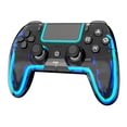 thumbnail image 1 of Wireless Controller Compatible with PS5, 4 Lighting Effects, 9 Light Colors Wireless Controller for PS5 Pro/Slim with 3.5mm Audio Headset, Support Turbo/Programmable/Microphone/Dual Vibration, 1 of 6