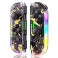 thumbnail image 1 of Wireless Controller Compatible with Switch for N-Switch,Remote Wireless Controller Compatible with Switch (L/R) Supports 6-axis Gyroscope/RGB Light Effect/Dual Motor Vibration/Motion Control, 1 of 7