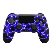 Wireless Controller Compatible for PS4, Remote Control Compatible with Playstation 4/PS4 Slim/PS4 Pro/Windows PC, Purple