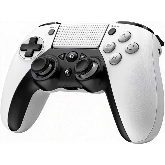Wireless Controller Compatible with P4/Slim/Pro with Vibration/Motion Sensor/Headphone Jack/Audio Function