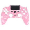 thumbnail image 1 of Wireless Controller Compatible with P4/P4 Slim/P4 Pro/Windows PC, Pink Cherry, 1 of 7