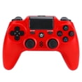 thumbnail image 1 of Wireless Controller Compatible with P4/P4 Slim/P4 Pro/Windows PC, Red, 1 of 6