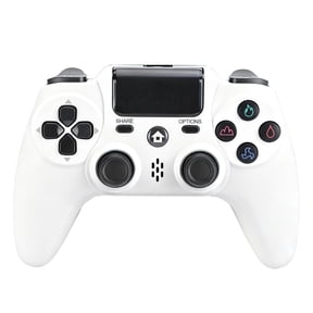 Wireless Controller Compatible with P4/P4 Slim/P4 Pro/Windows PC, White