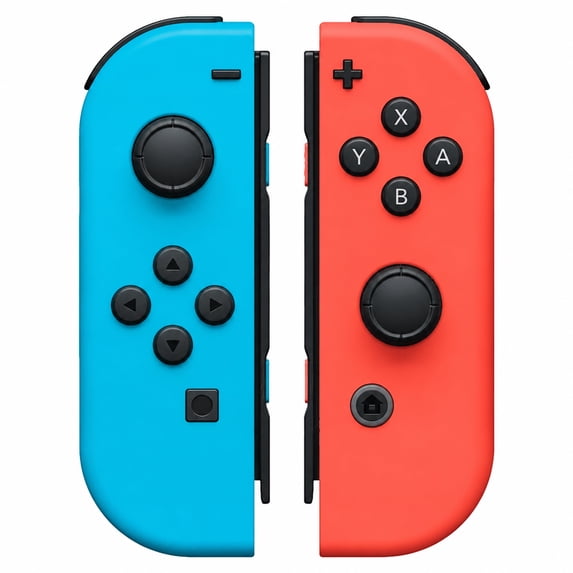 Wireless Controller Compatible with Switch for N-Switch, Left and Right Controller Replacement, Support Vibration/Wake up Function/Motion Control