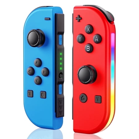 Wireless Controller Compatible with Switch,OLED,Lite,Wireless Controllers (L/R) Support Vibration/WakeUp Function/Motion Control