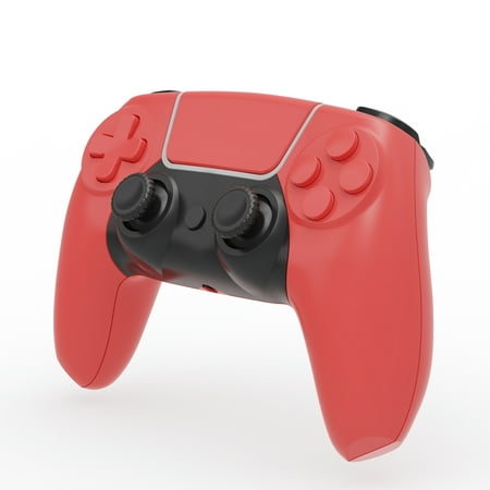 Wireless Controller Dual Vibration Game Joystick Compatible with PS4/ Slim/ Pro Console (RED)