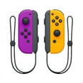 thumbnail image 1 of Wireless Controller (L/R) for Switch, Switch Controller Replacement for N-Swtich/ Switch Lite , Remote Controller Gamepad Joystick, Controller(L/R) Compatible with Switch Console（Purple/Orange）, 1 of 6