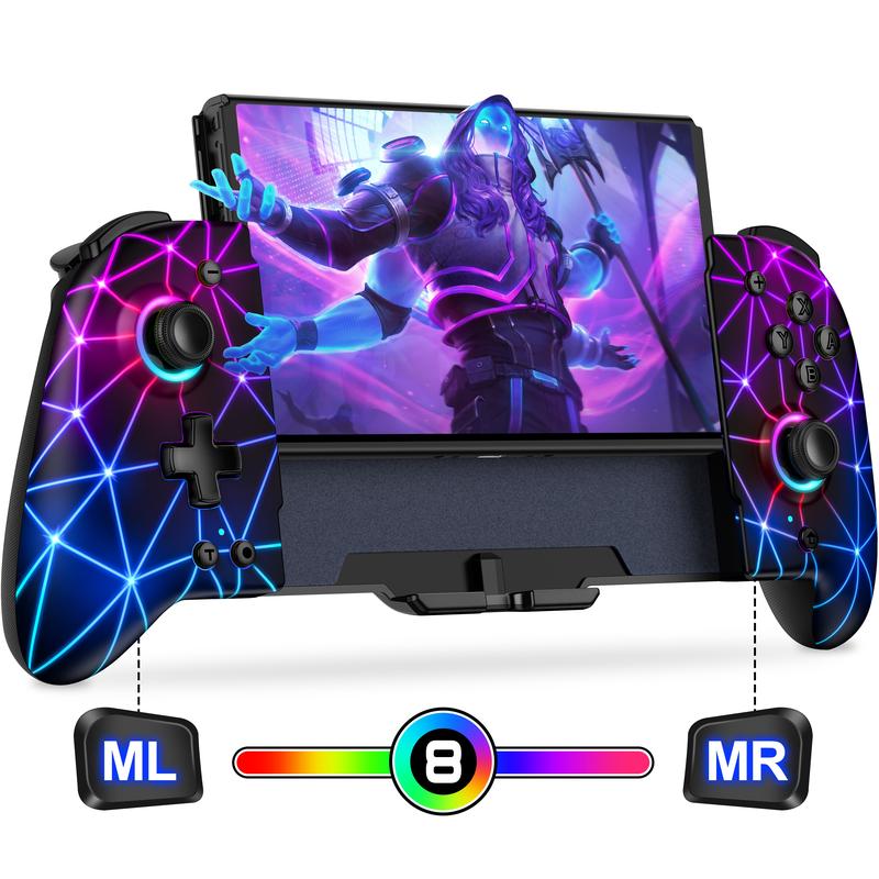 Wireless Controller,One-Piece Handheld Joypad Controller Replacement ...