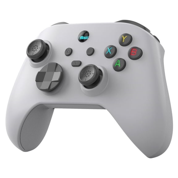 Wireless Controller for PC/Mobile Android/Switch/IOS/,PC Controller with 1000 Hz Polling Rate, Hall 3D Joysticks,Hall Trigger,6-Axis Gyroscope, Double Vibration and Turbo