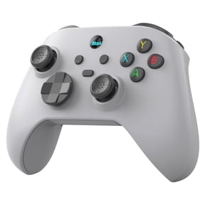 Wireless Controller for PC/Mobile Android/Switch/IOS/,PC Controller with 1000 Hz Polling Rate, Hall 3D Joysticks,Hall Trigger,6-Axis Gyroscope, Double Vibration and Turbo