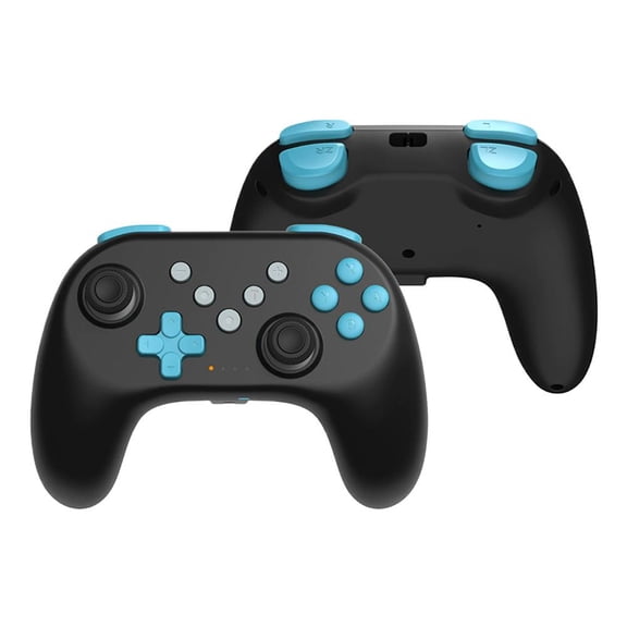 Wireless Controller Switch2, Bluetooth Game Controller with Wake-Up Function, 6-Axis Gyro & Dual Vibration, 500mAh Rechargeable