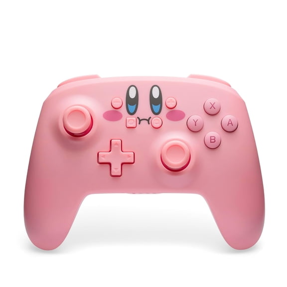 Wireless Controller for - Kirby Mouthful, Lite/-OLED Model, 2, AA Battery Powered (Battery Included), Bluetooth, Motion Controls, Officially Licensed