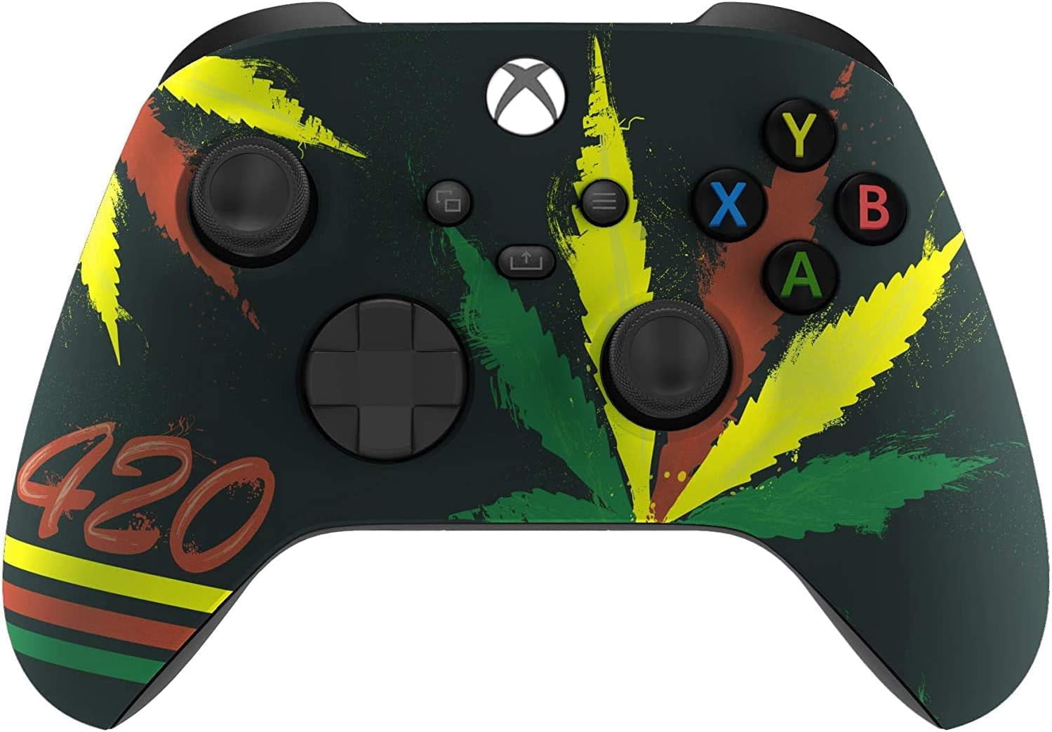 Custom Controllerzz Wireless Controller for Microsoft Xbox Series X/S & Xbox One - Custom Soft Touch Feel - Custom Xbox Series X/S Controller (X/S 420)