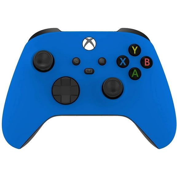Wireless Controller for Microsoft Series X/S & One - Custom Soft Touch Feel - Custom Series X/S Controller (X/S Blue)
