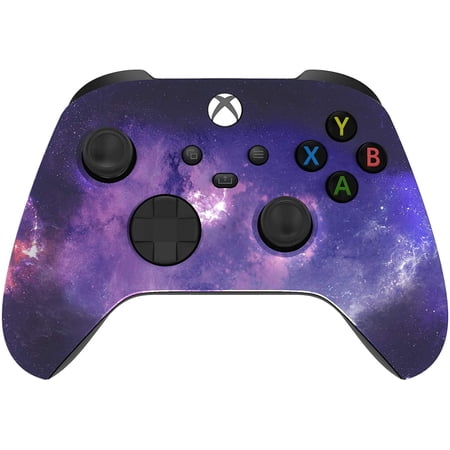 Custom Controllerzz Wireless Controller for Microsoft Xbox Series X/S & Xbox One - Custom Soft Touch Feel - Custom Xbox Series X/S Controller (X/S Galaxy)
