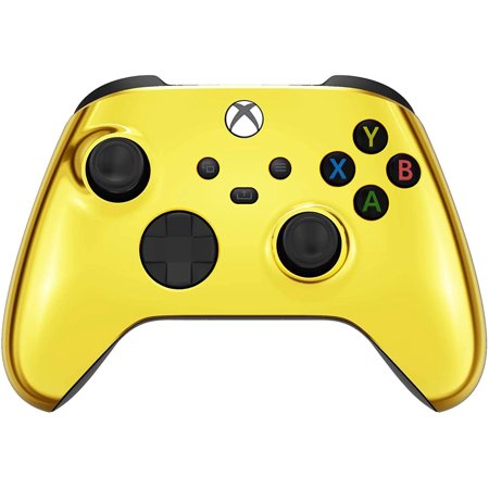 Wireless Controller for Microsoft Series X/S & One - Custom Soft Touch Feel - Custom Series X/S Controller (X/S Gold)