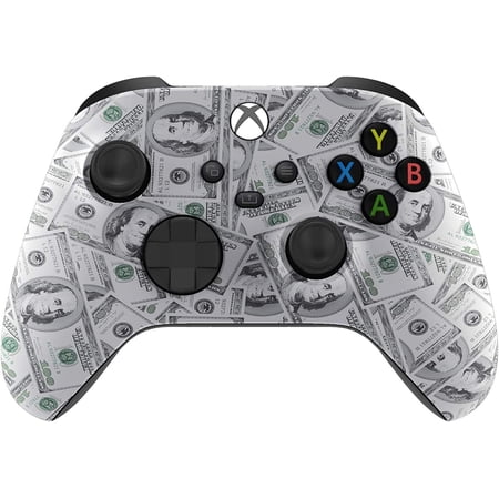 Wireless Controller for Microsoft Series X/S & One - Custom Soft Touch Feel - Custom Series X/S Controller (X/S Money)