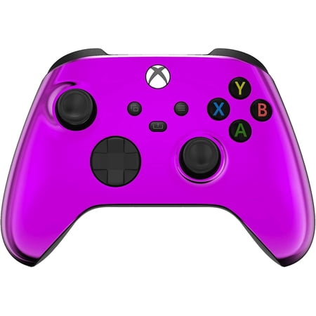 Wireless Controller for Microsoft Series X/S & One - Custom Soft Touch Feel - Custom Series X/S Controller (X/S Purple Chrome)