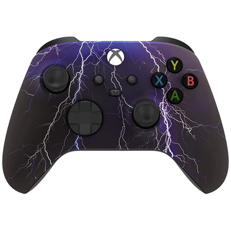 Wireless Controller for Microsoft Series X/S & One - Custom Soft Touch Feel - Custom Series X/S Controller (X/S Stormy Skies)