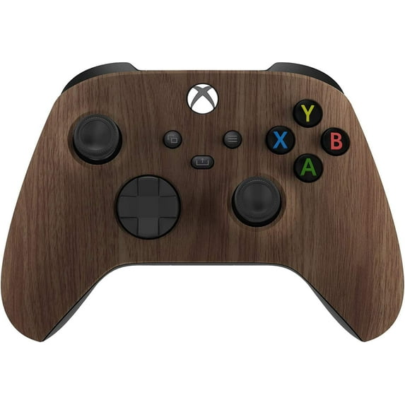 Wireless Controller for Microsoft Series X/S & One - Custom Soft Touch Feel - Custom Series X/S Controller (X/S Wood)