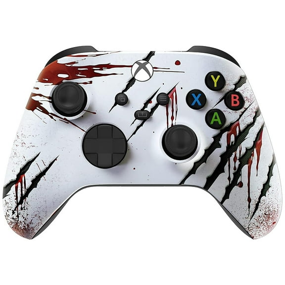 Wireless Controller for Microsoft Xbox Series X/S & Xbox One - Custom Soft Touch Feel - Custom Xbox Series X/S Controller (X/S Slasher)