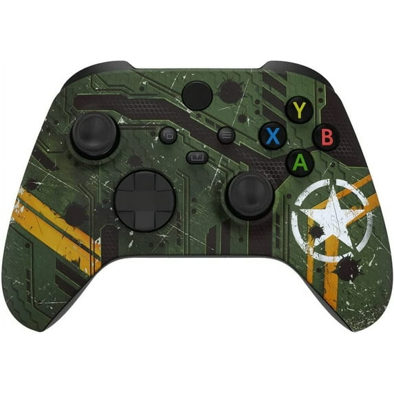 Wireless Controller for Microsoft Xbox Series X/S & Xbox One - Custom Soft Touch Feel - Custom Xbox Series X/S Controller (X/S WWII V2)