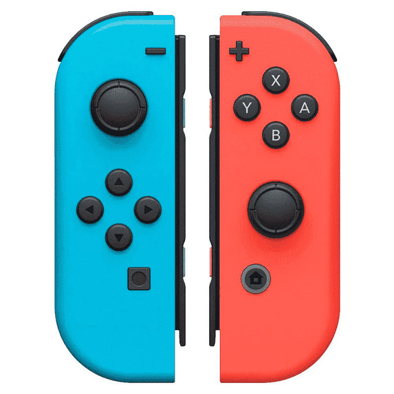 Wireless Controller for Nintendo Switch Controller, L/R Replacement for Joycon - Blue&Red