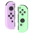 thumbnail image 1 of Wireless Controller for Nintendo Switch Controller with Dual Vibration & 6-Axis Gyro Sensor - Purple&Green, 1 of 7