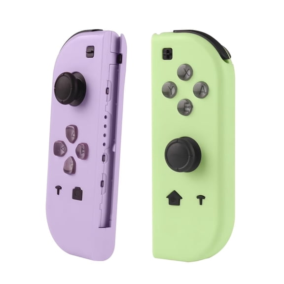 Wireless Controller for N-Switch,L/R Controllers Support Dual Vibration/Motion Control/Wake-up Function,Pink Green