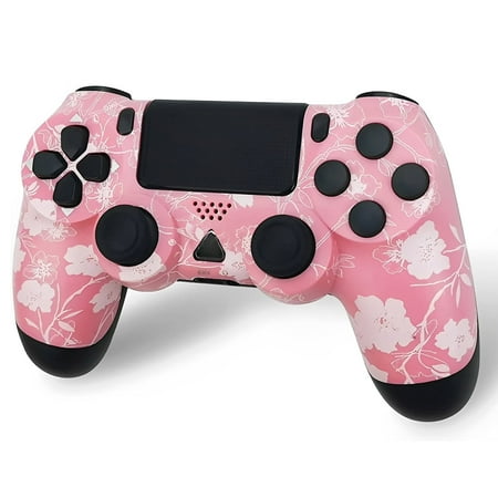 SPBPQY Wireless Controller for P4/Slim/Pro, with Charging Cable, Great gamepad Gift (Pink)