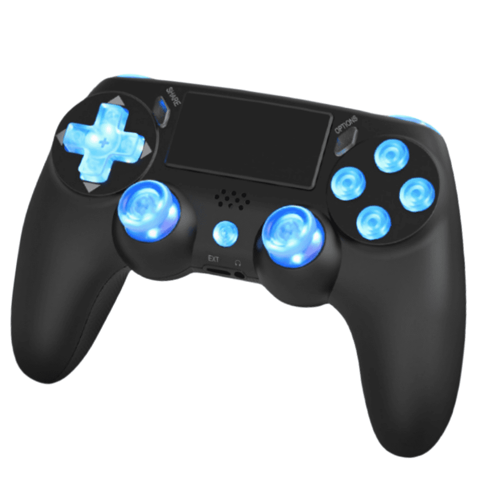Wireless Controller for PS 4,Ergonomic Design High Precision SensitivityBlack