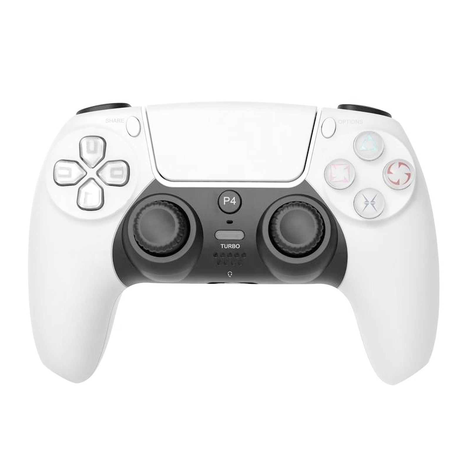 Wireless Controller for PS4, FAV Game Controller w/ Turbo Dual