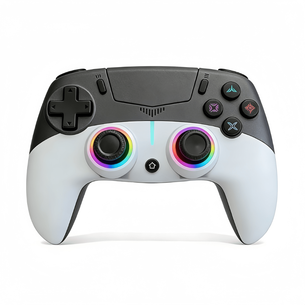 Wireless Computer Ac Wireless Controller for PS5/Slim/Pro/PC Remote Gamepad 6-Axis Gyro/Dual ...