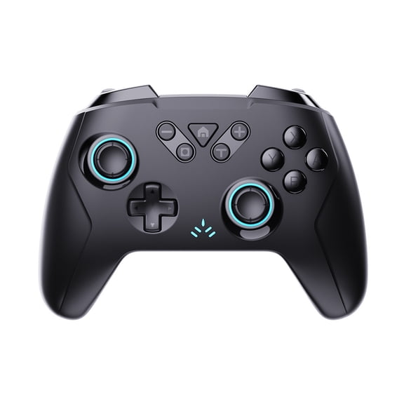 Wireless PRO Controller for Switch, with Back Buttons, Motion Sensing, Six-Axis and Wake-Up Function - for iOS/Android/PC-Black
