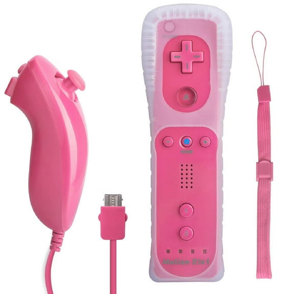 Wireless Controller for Wii, Motion Plus Wii Controller Compatible for Wii, Wii U