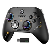 Wireless Controller for Xbox One/Xbox Series x|s/PC with 2.4G Adapter Receiver/RGB Light/Hall/Programmable/Turbo/Motion Sensor/Dual Vibration